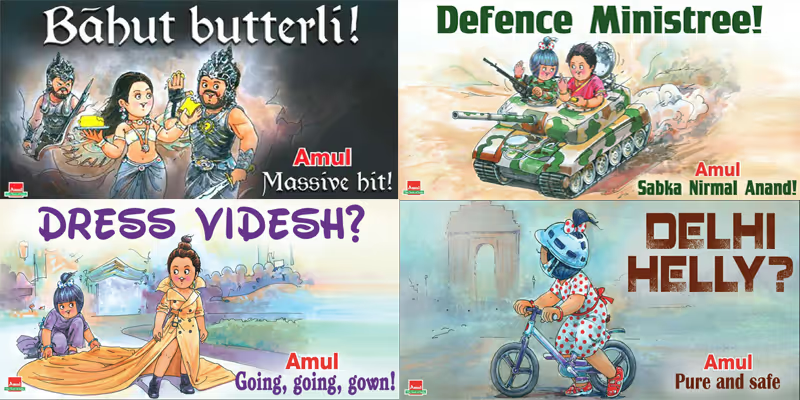 Amul – Timely and Witty Visual Campaigns